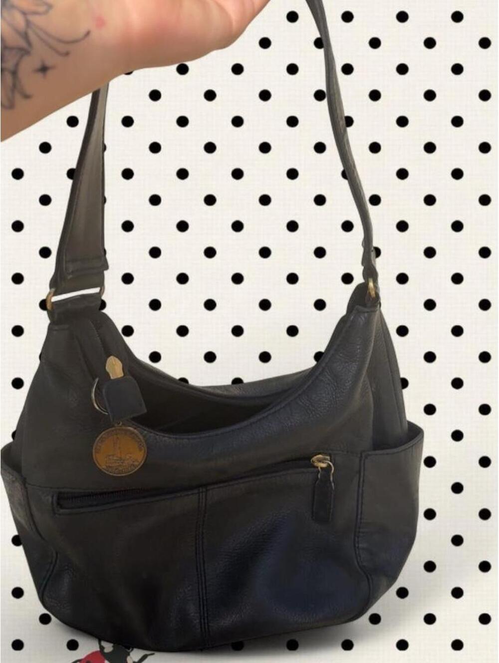 Sears Women's Black and Navy Bag
